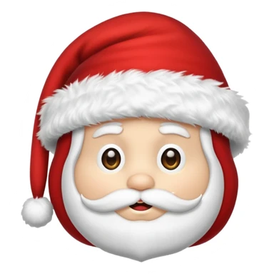 santa hat only no face sticker