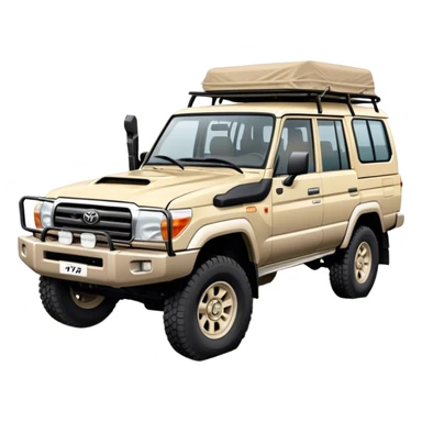 landcruiser 79 series - Toyota (Model Year: 2008) (Iconic colour: sand) sticker