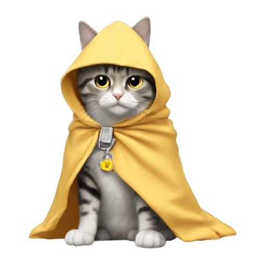  JR crypto writing cape-wearing catDefinitely on the cape should say JR crypto sticker