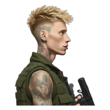 Machine gun kelly sticker