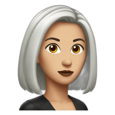 head Black Widow sticker