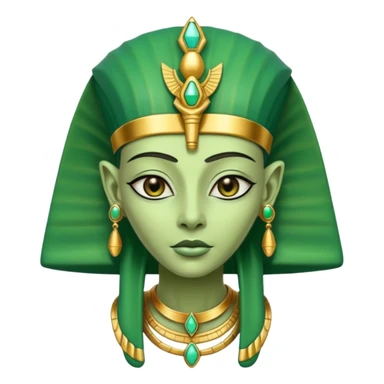 alien ancient egypt sticker