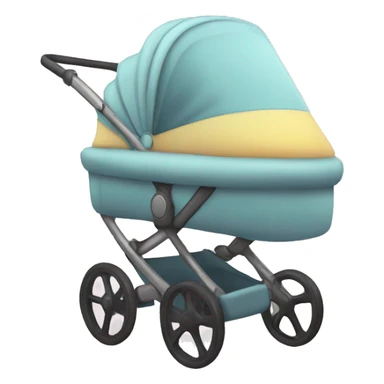 STROLLER for babies sticker