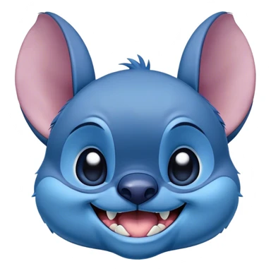 Stitch mit angele  sticker