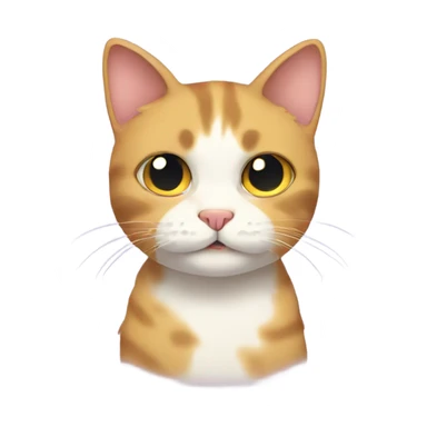 Lofi style cat sticker