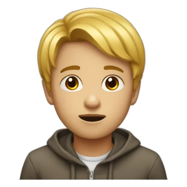 Enfant qui pleure  sticker