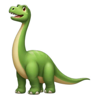 Brontosaurus sticker