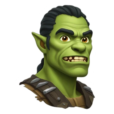 half-orc sticker