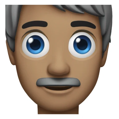 Créate venezolano ojos azules gordo sticker