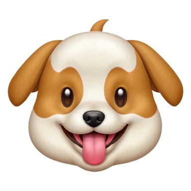 Doggy saying good morning  sticker