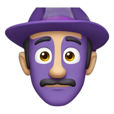 waluigi sticker