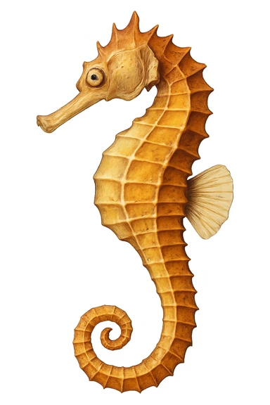 Seahorse sticker