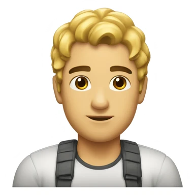 Pelos parados sticker