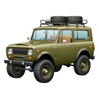 International scout vehicle sticker