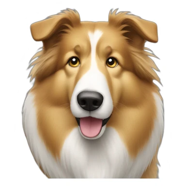 Rough-collie-skeptical sticker