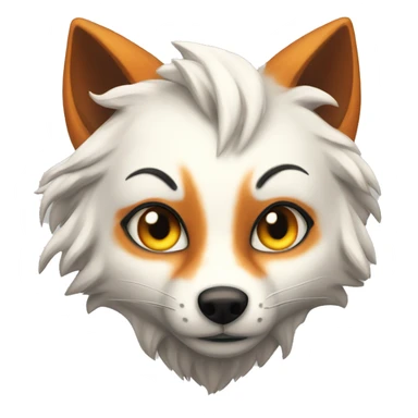 ninetailed fox sticker