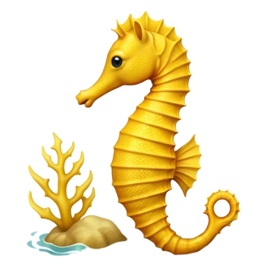 Seahorse - чтобы выглядил как настоящий sticker