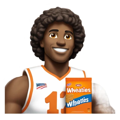 Wheaties Cereal Box sticker