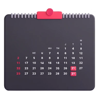 July 2025 calendar sticker