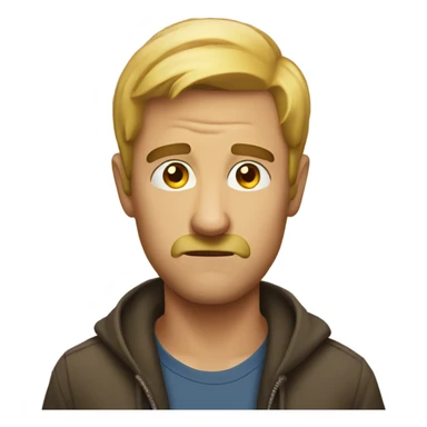 suspicious emoji sticker