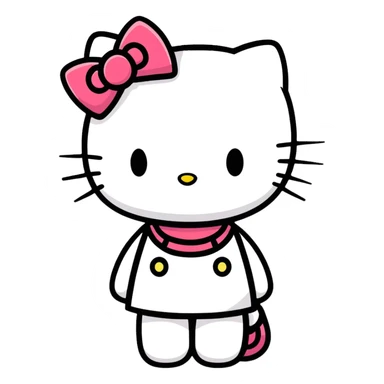 ￼Hello kitty lipstick  sticker