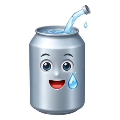 Camp Essentials, driniking water can,negative:character. sticker