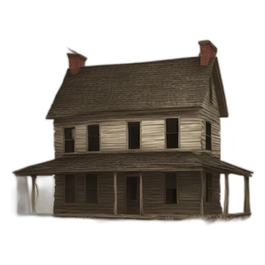 Abandoned 1850 House sticker