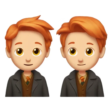 Fred and george weasley sticker