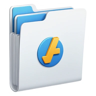 document folder with a plus sign on the cover, representing an additional or other category sticker