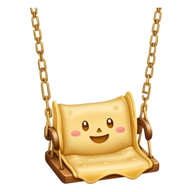 Ravioli on a swing sticker
