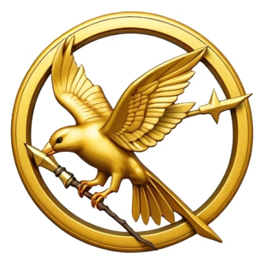 Mockingjay Pin sticker