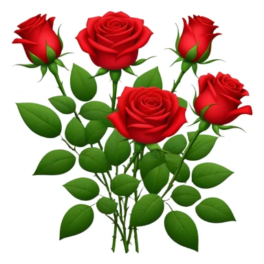 Bouquet of roses sticker