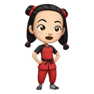 Pucca mad sticker