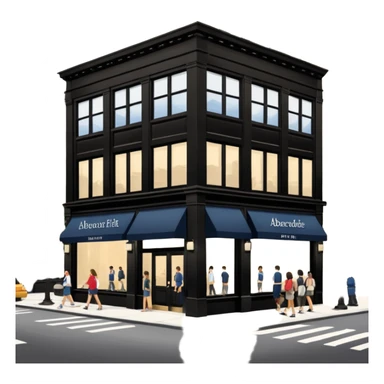 Abercrombie & Fitch in Midtown sticker