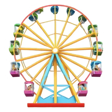 Ferris wheel  sticker