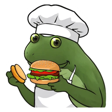 Burger Emoji sticker