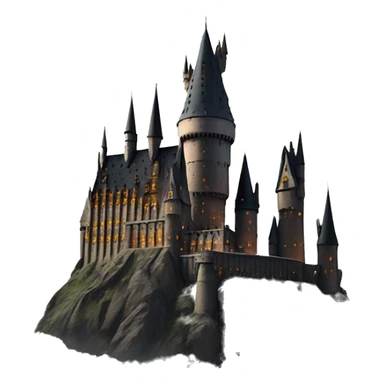 harry potter castle sticker