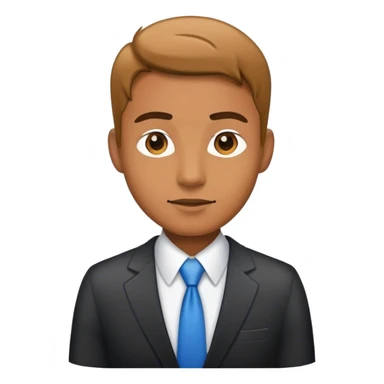 businessman Photorealistic sticker