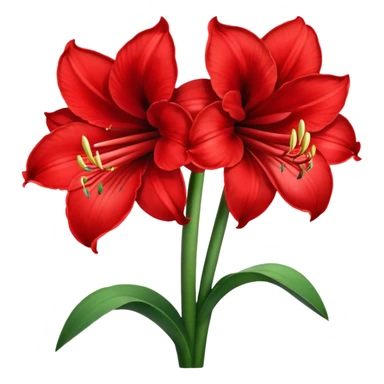 Can you make red Amaryllis sticker