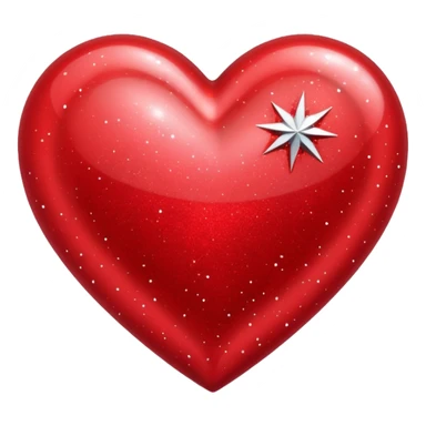 christmas emoji heart sticker