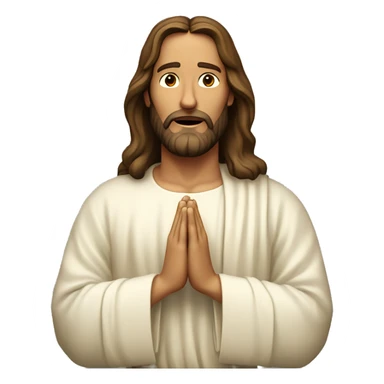jesus christ pray sticker