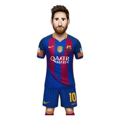 Messi gracioso sticker