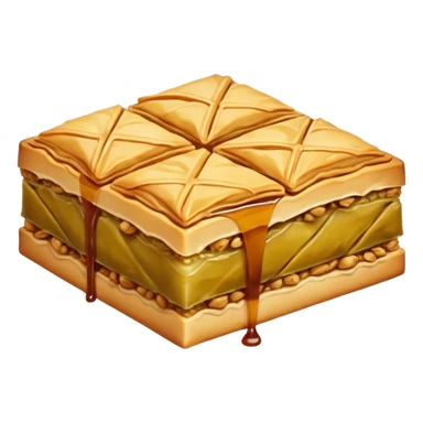 baklava slice  sticker