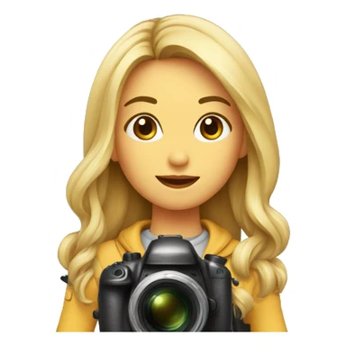 Photographer girl  sticker
