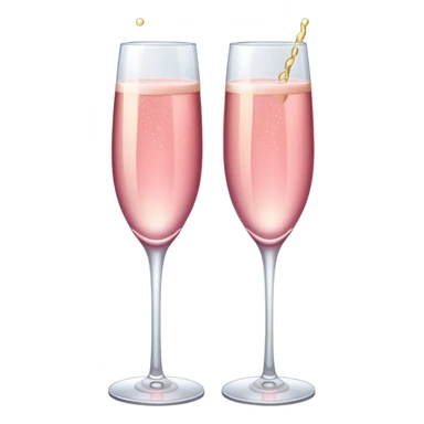 Pink champagne  sticker