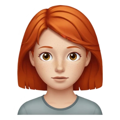 lol red headed sticker