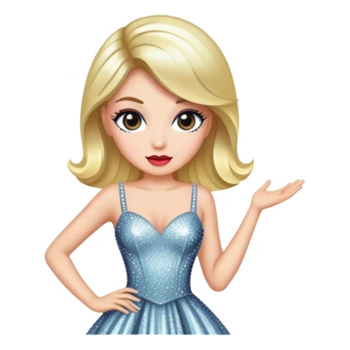 Sassy popstar sticker