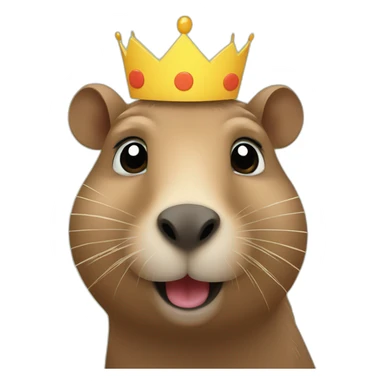 Happy birthday capybara sticker