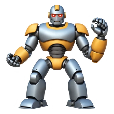 Greek Robot a giant and have good body made of iron and a good face like greek gods  sticker