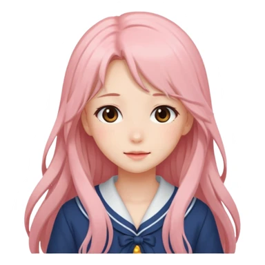 shoujo cute anime romance girl  sticker